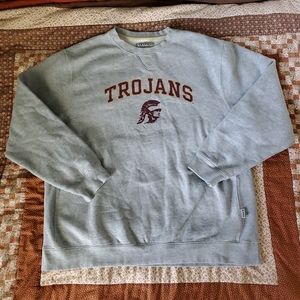 USC TROJANS Fleece Crewneck Graphic Sweater. 2 XL. GPWC.
